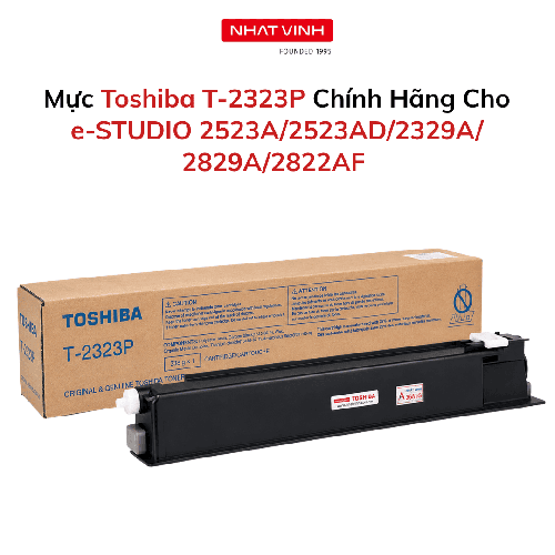 Mực Photocopy Toshiba T-2323P Chính Hãng Cho e-STUDIO 2523A / 2523AD / 2329A / 2829A / 2822AF